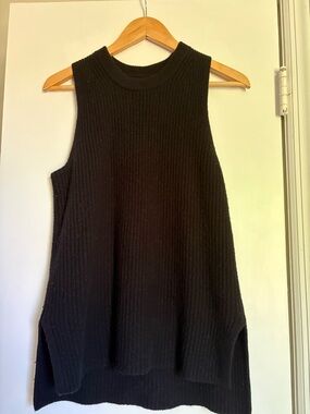 Jcrew Black sweater vest